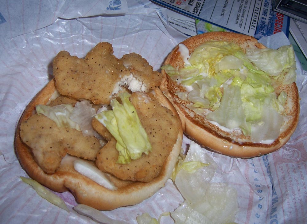 Chicken Nugget Burger — Rezepte Suchen